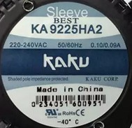 KA9225HA2 220V 110V 380V KAKU 92*92*25